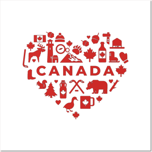 O Canada Posters and Art